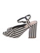Loeffler Randall Canvas Striped Sandals
