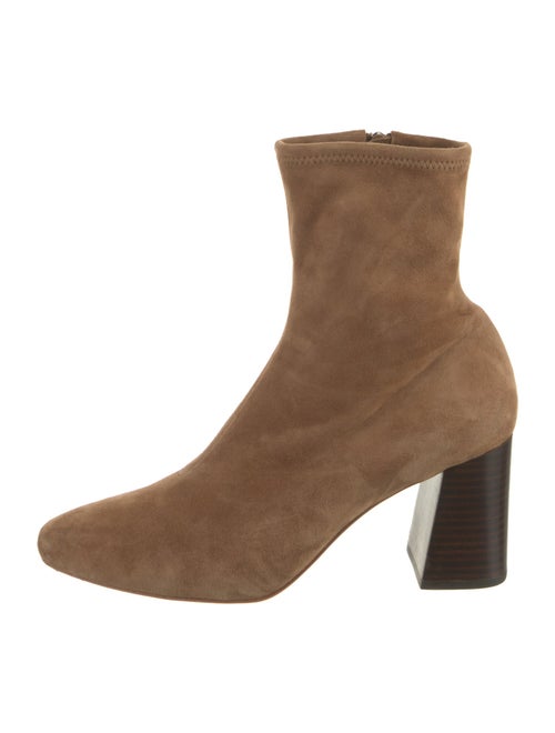 Loeffler Randall Suede Sock Boots