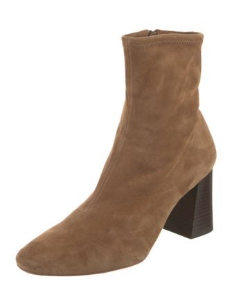 Loeffler Randall Suede Sock Boots