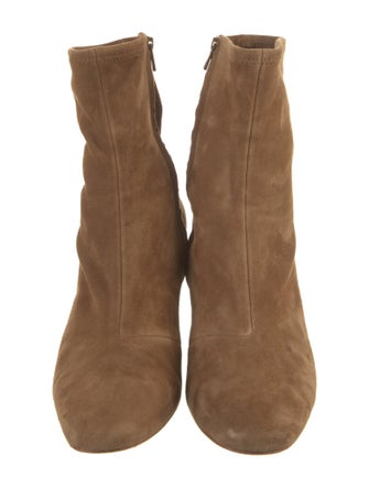 Loeffler Randall Suede Sock Boots