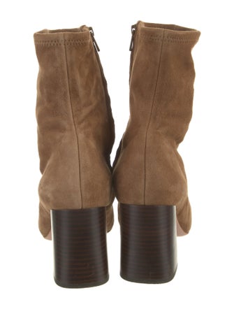 Loeffler Randall Suede Sock Boots