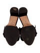 Loeffler Randall Suede Ruffle Embellishment Slides