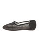 Loeffler Randall Mesh Bow Accents Ballet Flats