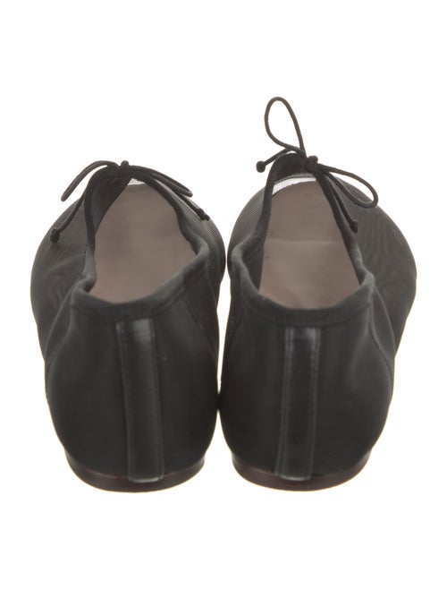 Loeffler Randall Mesh Bow Accents Ballet Flats