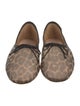 Loeffler Randall Mesh Animal Print Ballet Flats