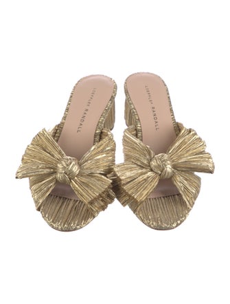 Loeffler Randall Bow Accents Slides