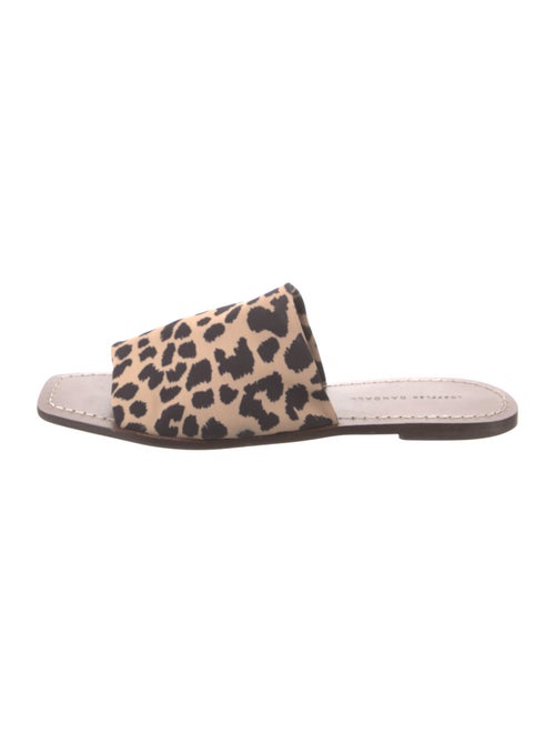 Loeffler Randall Animal Print Slides
