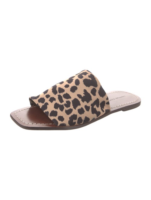 Loeffler Randall Animal Print Slides