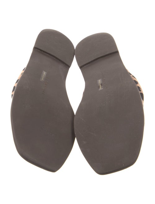 Loeffler Randall Animal Print Slides