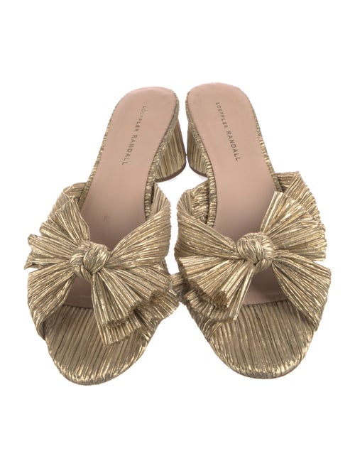 Loeffler Randall Bow Accents Slides