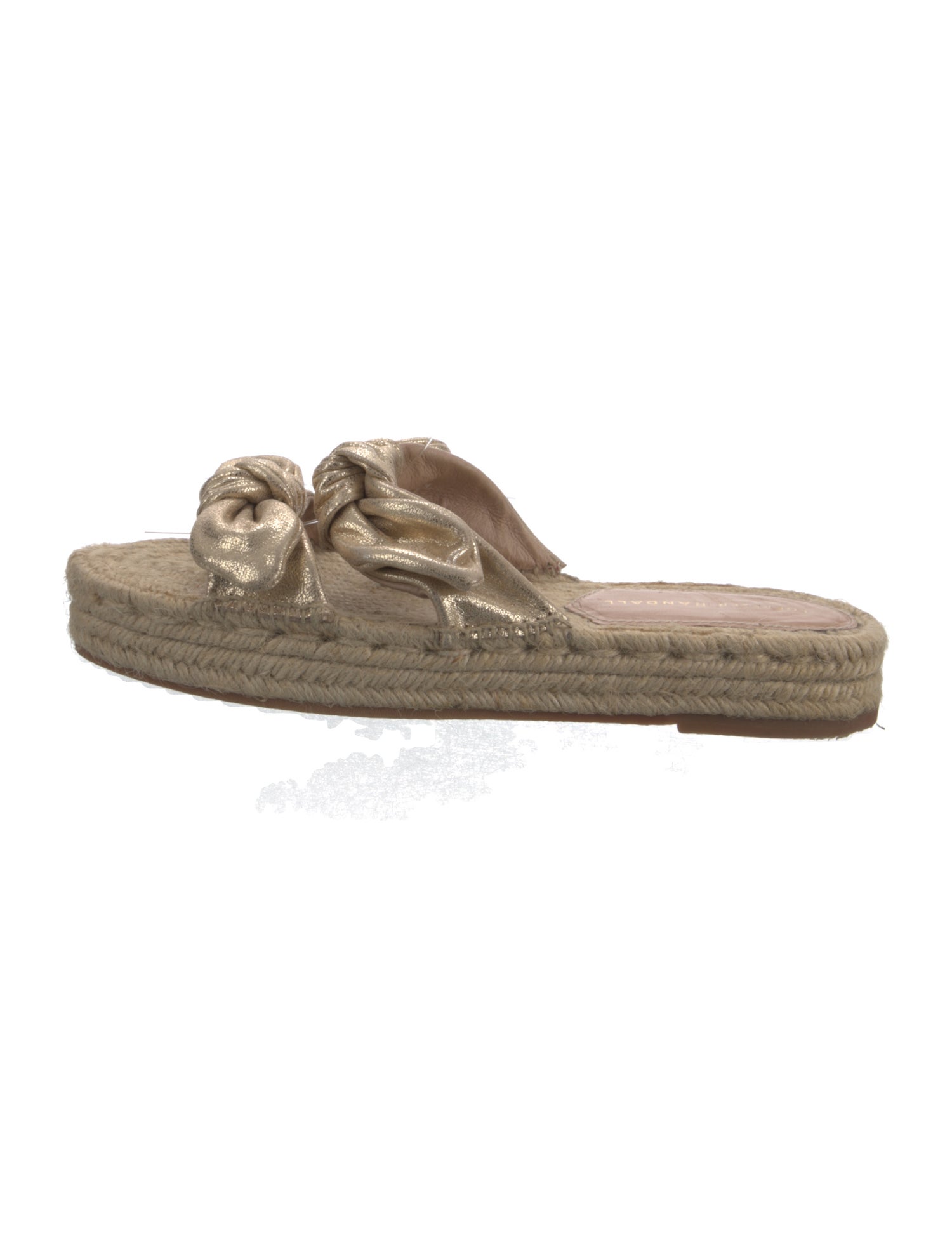 Loeffler Randall Raffia Bow Accents Espadrilles