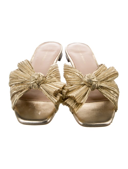 Loeffler Randall Bow Accents Slides