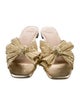 Loeffler Randall Bow Accents Slides