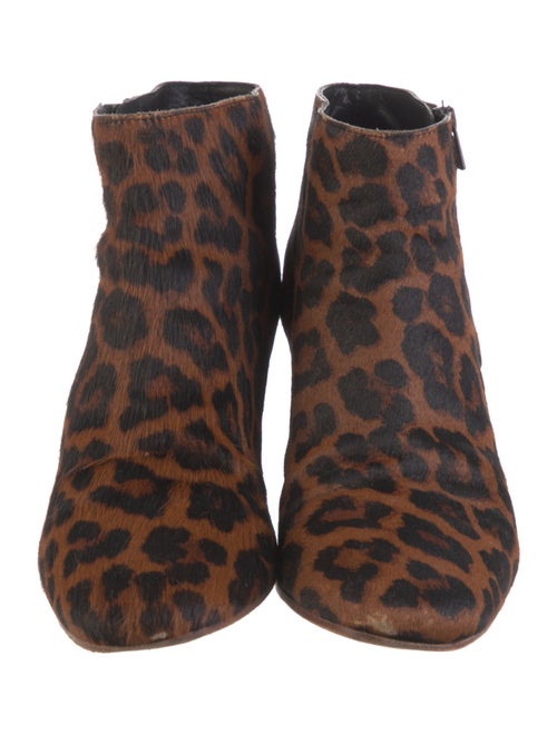 Loeffler Randall Ponyhair Animal Print Boots