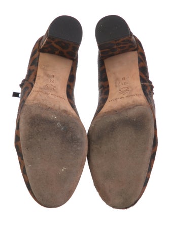 Loeffler Randall Ponyhair Animal Print Boots