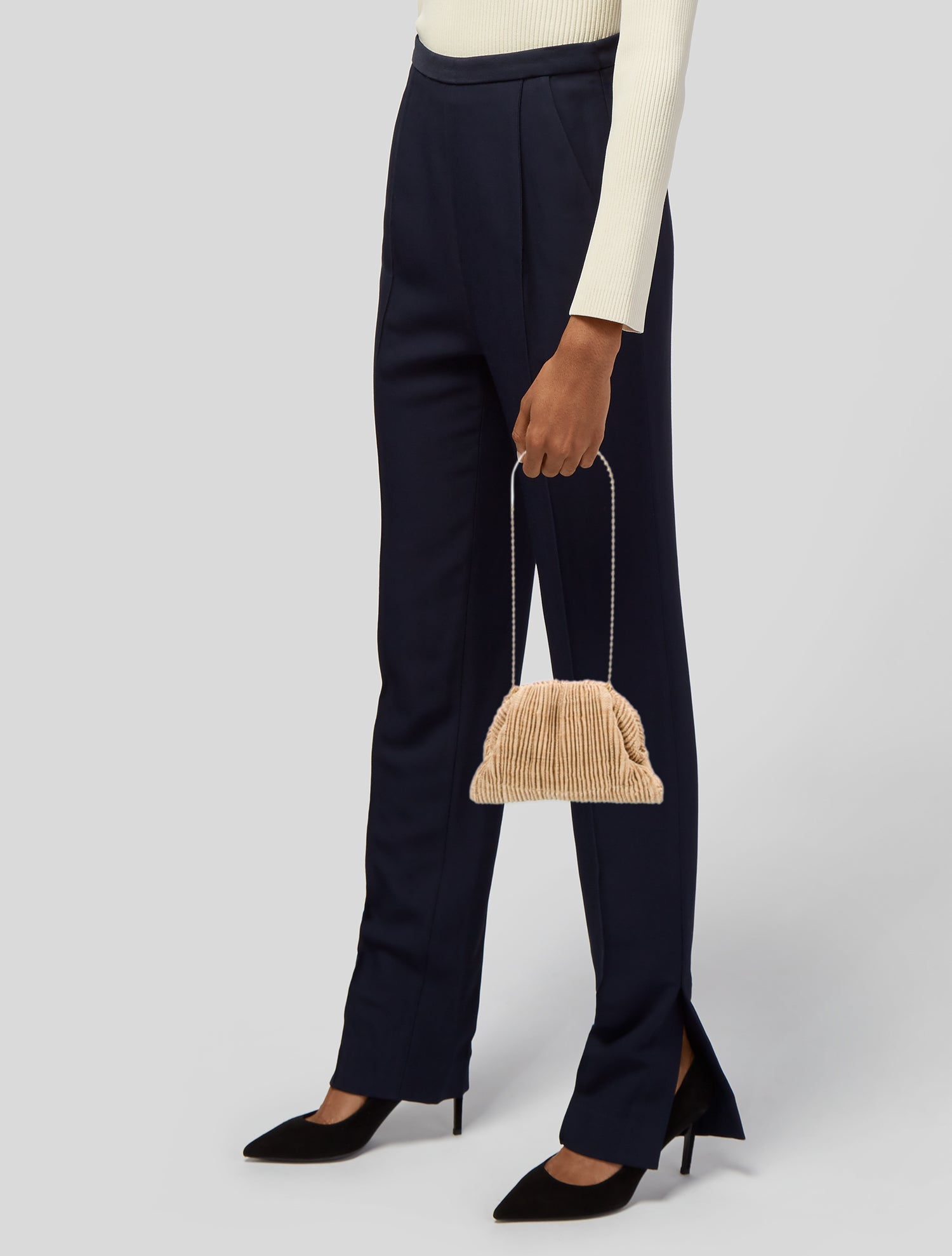 Loeffler Randall Raffia Evening Bag