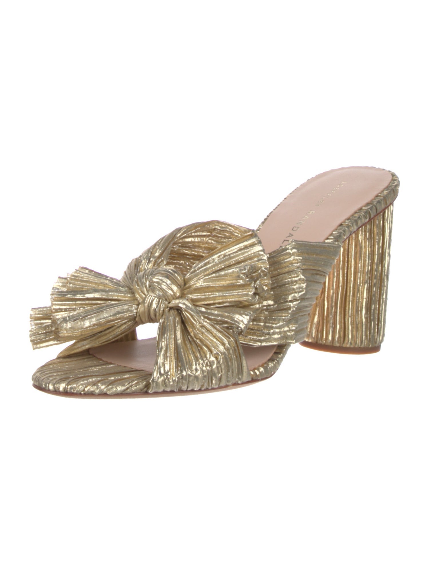 Loeffler Randall Bow Accents Slides