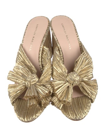Loeffler Randall Bow Accents Slides
