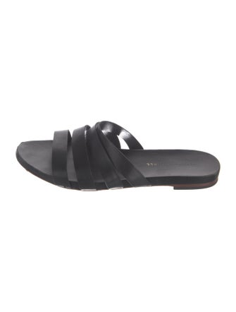 Loeffler Randall Leather Slides