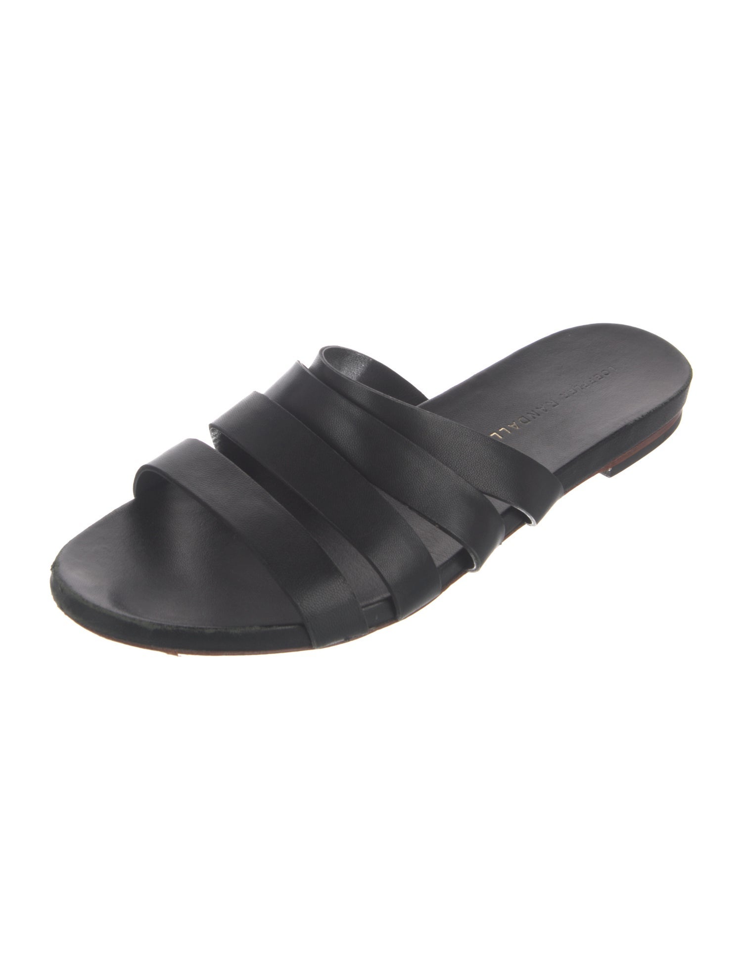 Loeffler Randall Leather Slides