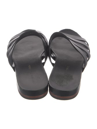 Loeffler Randall Leather Slides
