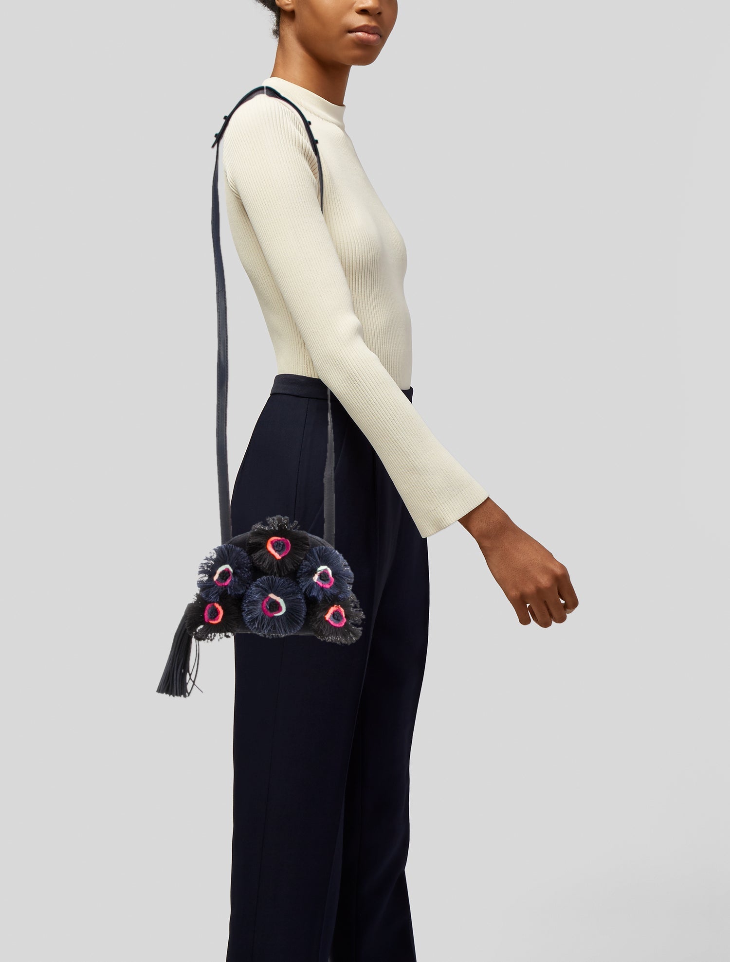 Loeffler Randall Suede Minaudière