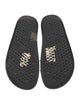 Loeffler Randall Leather Crystal Embellishments Slides