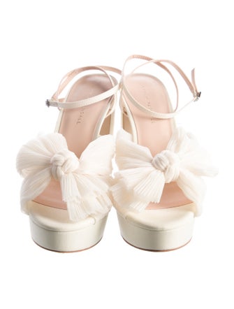 Loeffler Randall Bow Accents Sandals