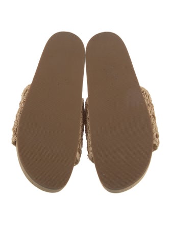 Loeffler Randall Straw Slides