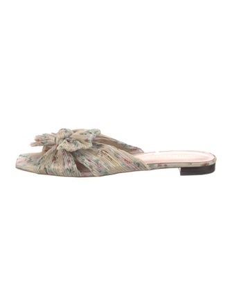 Loeffler Randall Floral Print Slides