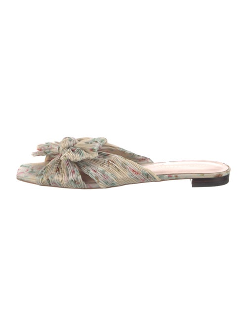 Loeffler Randall Floral Print Slides