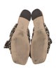 Loeffler Randall Animal Print Bow Accents Slides