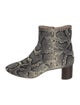 Loeffler Randall Canvas Animal Print Boots