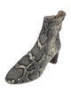 Loeffler Randall Canvas Animal Print Boots