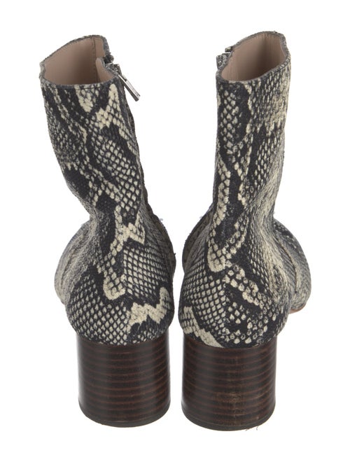 Loeffler Randall Canvas Animal Print Boots