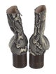 Loeffler Randall Canvas Animal Print Boots