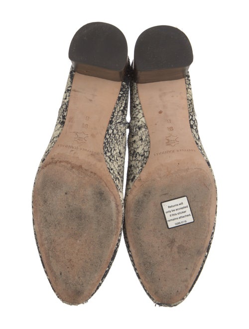 Loeffler Randall Canvas Animal Print Boots