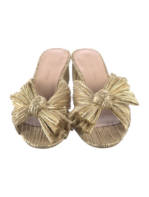 Loeffler Randall Bow Accents Slides