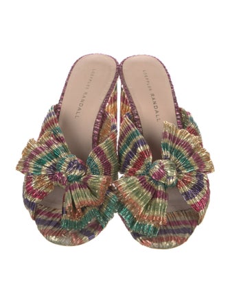 Loeffler Randall Bow Accents Slides