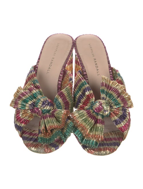 Loeffler Randall Bow Accents Slides