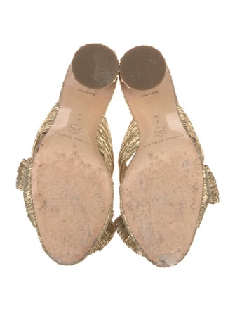 Loeffler Randall Bow Accents Slides