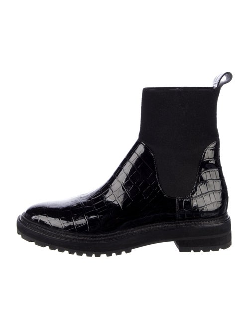 Loeffler Randall Patent Leather Chelsea Boots