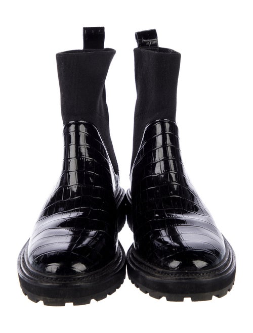 Loeffler Randall Patent Leather Chelsea Boots