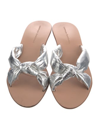 Loeffler Randall Leather Slides