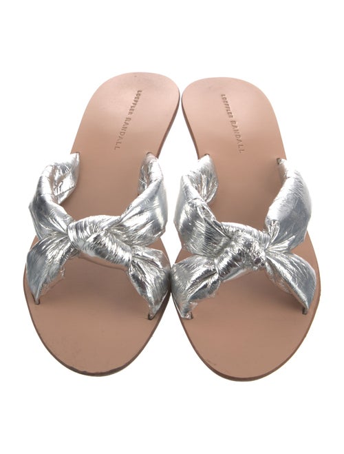 Loeffler Randall Leather Slides