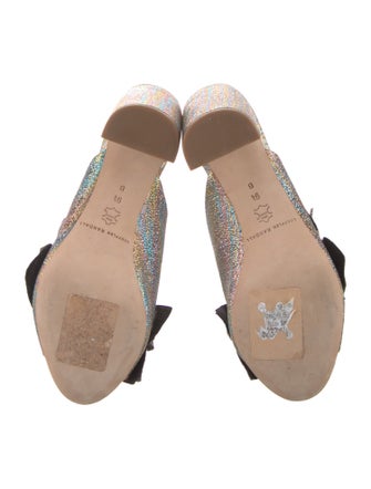 Loeffler Randall Ruffle Embellishment Slides