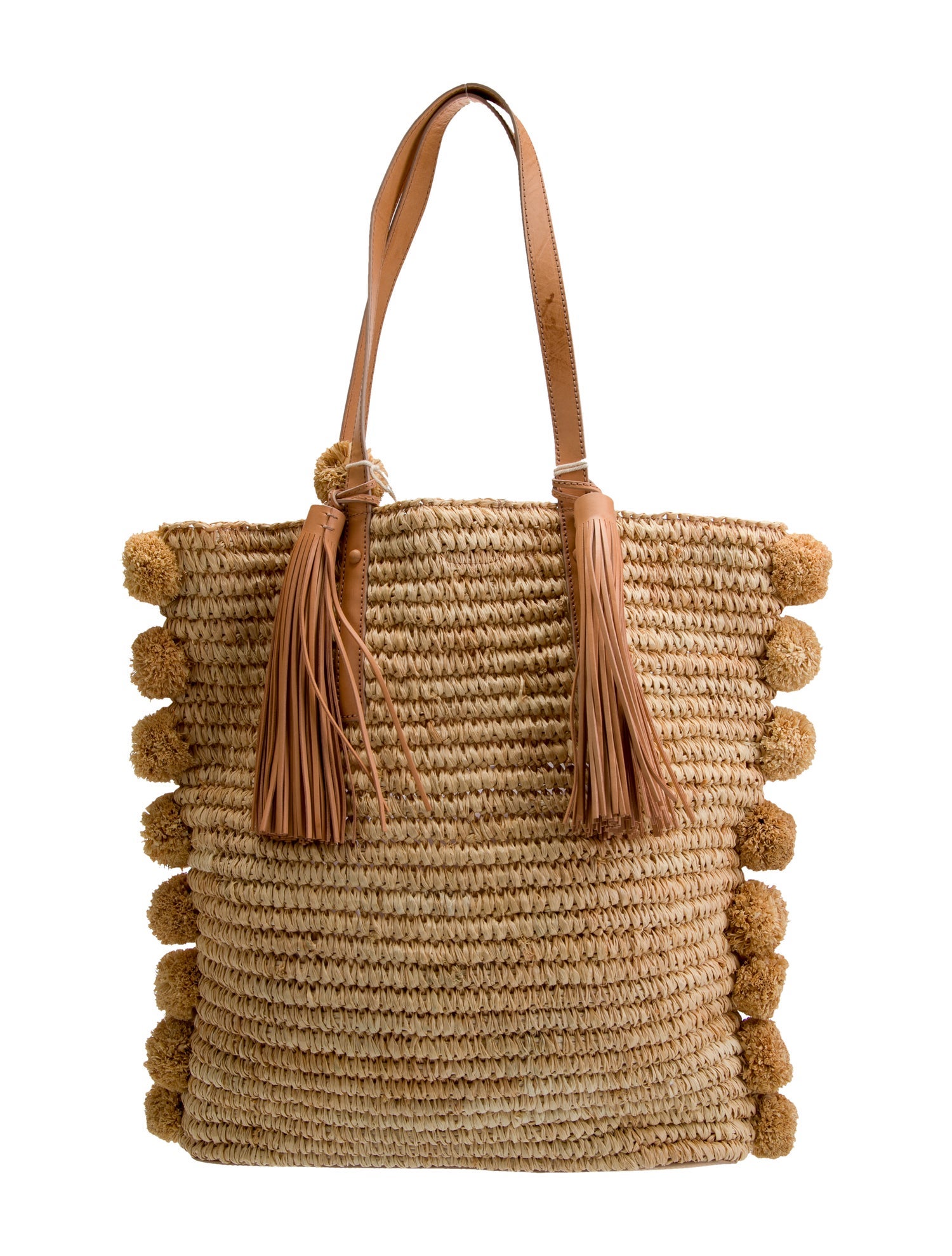 AMI Alexandre Mattiussi Canvas Tote Bag - Red Totes