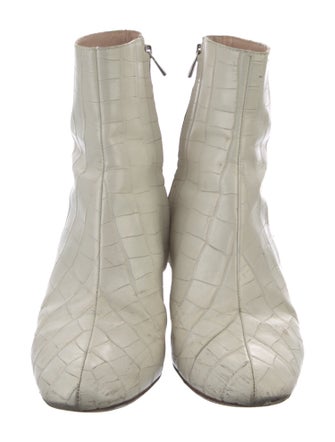 Loeffler Randall Embossed Leather Boots