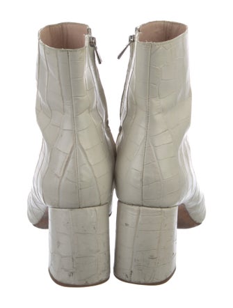 Loeffler Randall Embossed Leather Boots