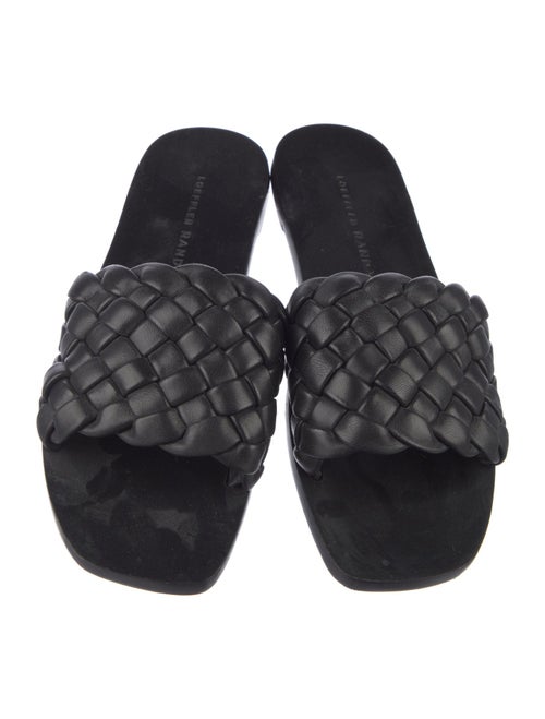 Loeffler Randall Leather Slides